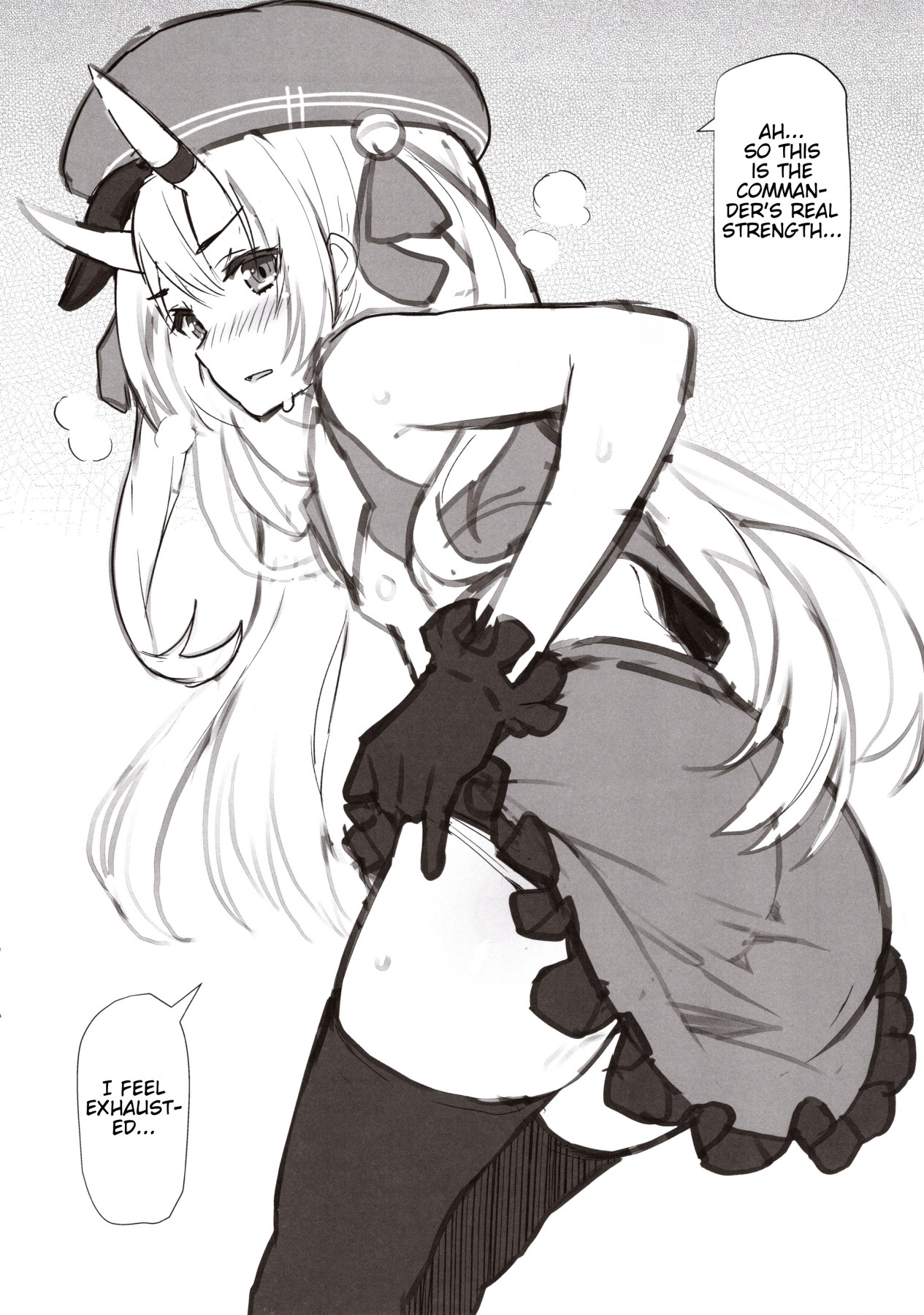 Hentai Manga Comic-Getting Off At Azure Lane-Read-19